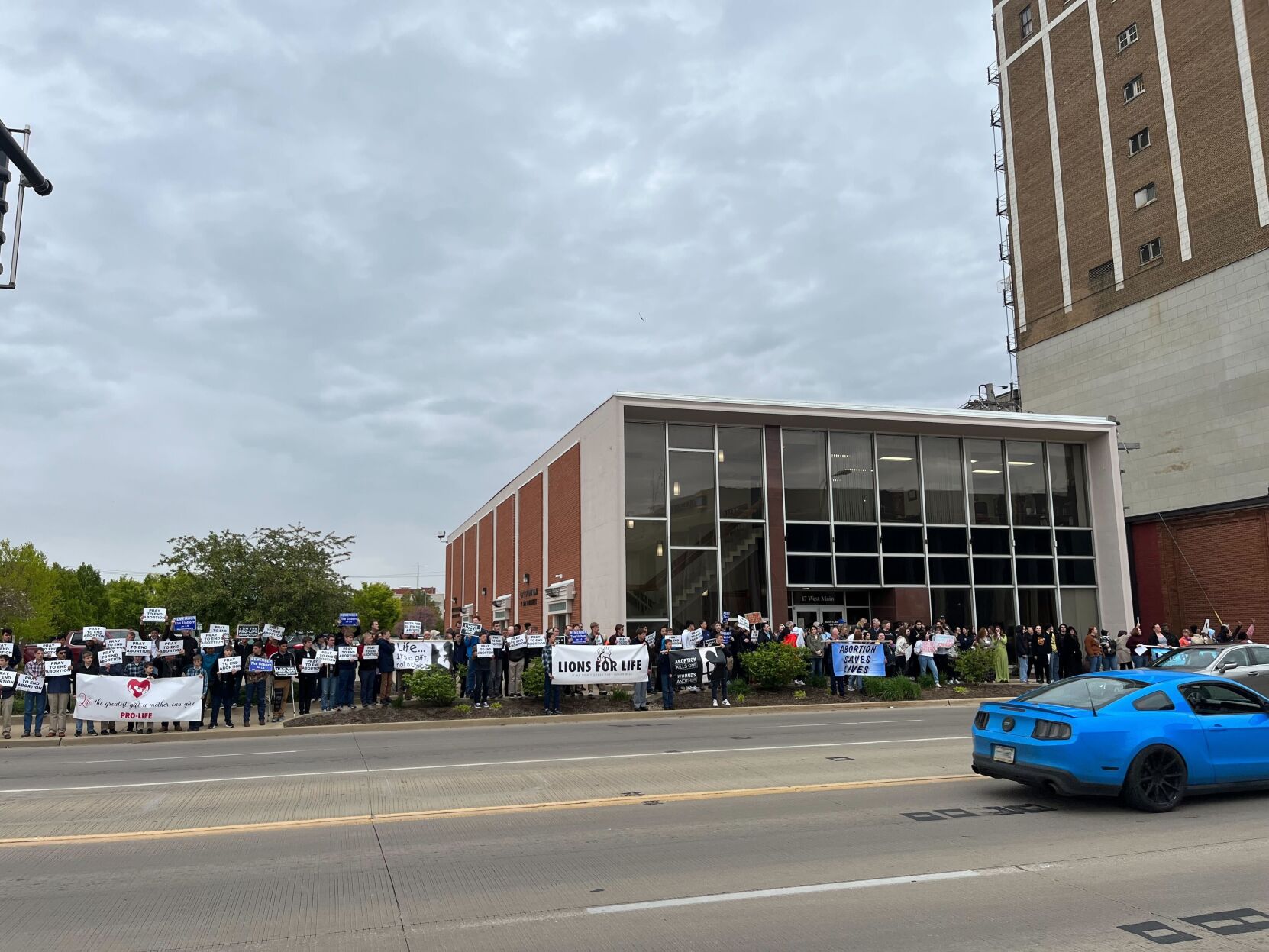 Danville City Council Demonstrators